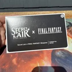 Final Fantasy Weapons x MTG Secret Lair Rainbow Edition Foil - Image 1