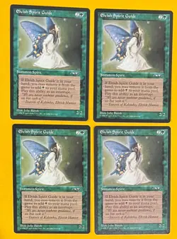 MTG ELVISH SPIRIT GUIDE (x4) Alliances (OldManMTG 009-917) - Image 1