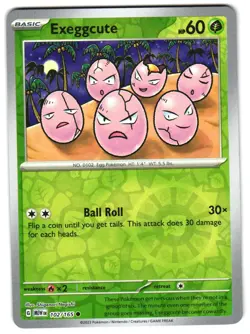 Exeggcute 102/165 Reverse Holo SV: Scarlet & Violet 151 Pokemon TCG - Image 1