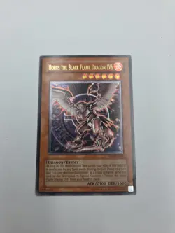 Yugioh Horus The Black Flame Dragon LV6 SOD-EN007 Unlimited Ultimate Rare - NM - Image 2