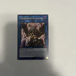 Yugioh! Condemned Darklord - DUOV-EN006 - Ultra Rare - 1st Edition Near Mint, En - Image 5