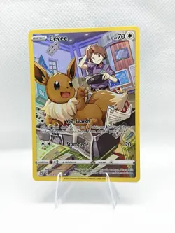 Eevee ⭐ TG11/TG30 Holo Brilliant Stars Trainer Gallery Pokemon NM Pokemon Card - Image 1