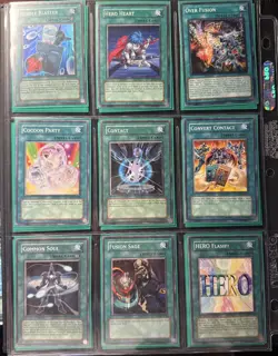 Yugioh - HERO Deck - Casual Format Singleton - 72 Cards - NM Unlimited Edition - Image 4