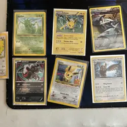 Pokemon TCG Card Lot Vintage Jolteon Eevee Scyther Lightly played - Image 2