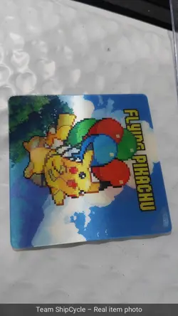 Flying Pikachu Pokemon 3D Lenticular card G2U - Image 3