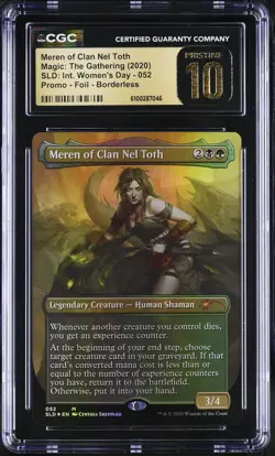 MEREN OF CLAN NEL TOTH Secret Lair Foil Mythic CGC Pristine 10 MTG - Image 1