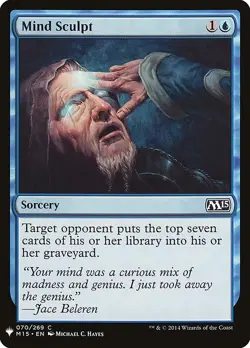 MTG - Mind Sculpt - Mystery Booster - NM, English Magic FLAT RATE SHIP - Image 1
