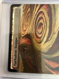 Turbulent Steppe (Extended Art) MTG SOC #0106 Pack Fresh Secrets of Strixhaven - Image 2