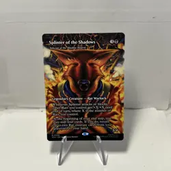 Splinter Of The Shadows Borderless 0006 Mythic Teenage Mutant Ninja Turtles MTG - Image 1