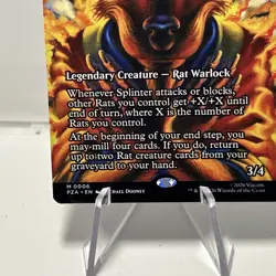 Splinter Of The Shadows Borderless 0006 Mythic Teenage Mutant Ninja Turtles MTG - Image 5
