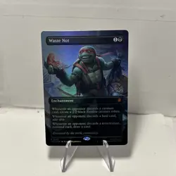 Waste Not 0132 (Borderless) Commander: Teenage Mutant Ninja Turtles Foil - Image 1