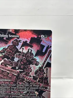 Doubling Season #0011 FOIL SHOWCASE SOURCE MATERIAL Teenage Mutant Ninja Turtles - Image 5