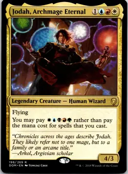 Jodah, Archmage Eternal R Dominaria 198 NM - Image 1