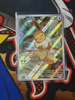 Pokemon Eevee Scarlet & Violet Promo 173 Full Art Holofoil NM - Image 1