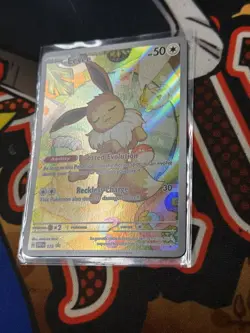 Pokemon Eevee Scarlet & Violet Promo 173 Full Art Holofoil NM - Image 3