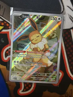 Pokemon Eevee Scarlet & Violet Promo 173 Full Art Holofoil NM - Image 4