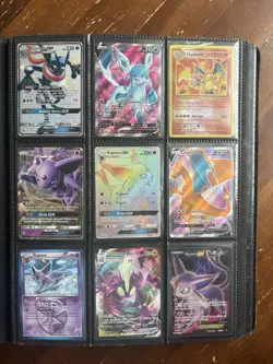 100+ Pokemon Card Binder Collection Lot: TAG, GX, SIR, SAR, VMAX + (READ DESC) - Image 1