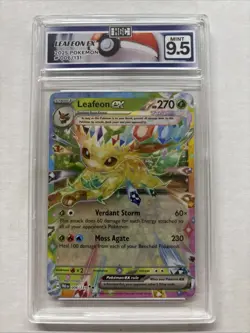 2025 Pokemon Leafeon Ex #6 HGC 9.5 (sb3) - Image 1