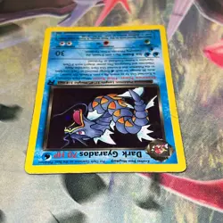 Dark Gyarados ~ 8/82 ~ Holo ~ TEAM ROCKET ~ DAMAGED ~ Pokemon - Image 3