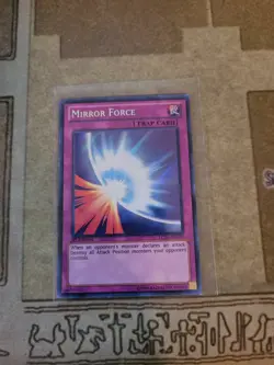 YUGIOH MIRROR FORCE LCJW-EN130 SECRET 1ST ED VLP - Image 1