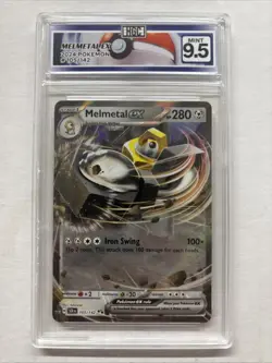 2024 Pokemon Melmetal Ex #105 HGC 9.5 (sb3) - Image 1