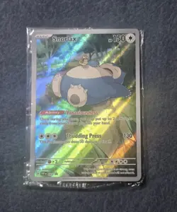 Snorlax SEALED SVP 051 Pokemon Scarlet and Violet Promo NM - Image 1