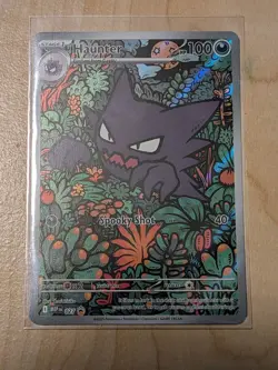 Pokemon Gengar EX Battle Deck Haunter 027 Black Star Promo Illustration Rare NM - Image 3