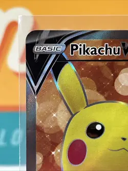 Pikachu V #157 Ultra Rare Full Art Pokemon TCG 2022 Brilliant Stars Near Mint NM - Image 4