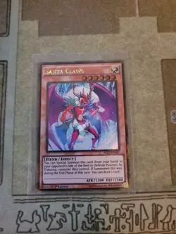 YUGIOH SANTA CLAWS PGL2-EN021 GOLD SECRET 1ST ED NM - Image 1