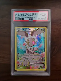 2017 Pokemon XY186 Black Star Promo Magearna Holo PSA 9 - Image 1