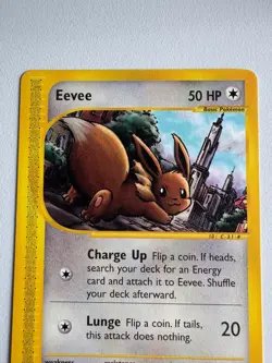 Pokemon Eevee Evoli 75/147 Aquapolis E-Reader Series English Vintage 2002 WOTC - Image 4