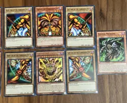 Yu-Gi-Oh Slifer Obelisk Ra God Set (EN + JP) + Complete Exodia w/ Necross NM - Image 5