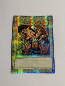 Yugioh The Winged Dragon of Ra LC01-EN003 25th Anniversary QCSR NM - Image 1