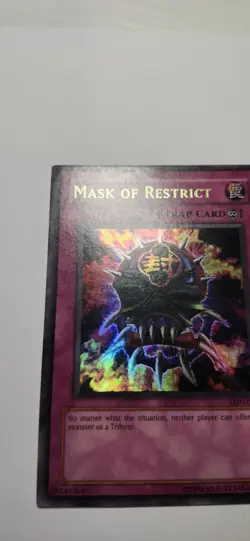 Yugioh! LP Mask of Restrict - LON-018 - Ultra Rare - Unlimited Edition MP - Image 5