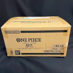[Sealed] A Fist of Divine Speed ONE PIECE Booster Case (12 Box) OP-11 Japanese - Image 2