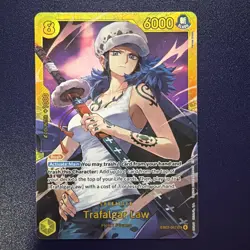Trafalgar Law EB03-062 Secret Rare SEC One Piece Heroine’s Edition Near Mint - Image 1
