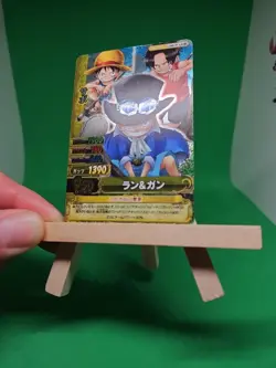 LP Luffy Sabo Ace C560-W GR Textured Foil One Piece OnePy Berry Match Bandai Ccg - Image 2