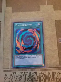 YUGIOH POLYMERIZATION LCJW-EN059 SUPER 1ST ED VLP - Image 1