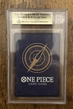 BGS 10 One Piece Monkey.D.Luffy Gold Foil SP OP05-119 Fist of Divine Speed - Image 2