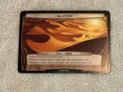 Sea of Sand Planechase Anthology Common MAGIC THE GATHERING CARD Plane Rabiah - Image 1