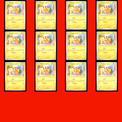 Pikachu lot of 12 cards 2024 Paldean Fates PAF 2023 Paldea Evolved Pokemon TCG - Image 1