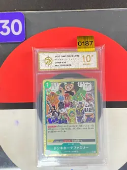 Donquixote Family OP04-036 ONE PIECE Card The Best PRB-01 Japanese Grade10 - Image 1