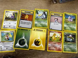 Lot Of Vintage Base Non Holo 1st Edition German Pokemon Cards - Image 1