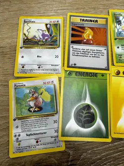 Lot Of Vintage Base Non Holo 1st Edition German Pokemon Cards - Image 2