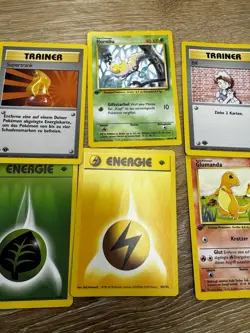 Lot Of Vintage Base Non Holo 1st Edition German Pokemon Cards - Image 3