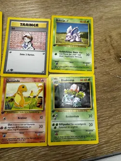 Lot Of Vintage Base Non Holo 1st Edition German Pokemon Cards - Image 5