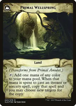 Primal Amulet #243 (Foil) (LP) Prerelease Cards PRE Magic MTG - Image 2