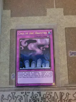 YUGIOH CALL OF THE HAUNTED PGL2-EN090 GOLD 1ST ED NM - Image 1