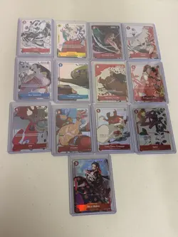 One Piece TCG CCG 2023 Gift Collection 13 Card FULL SET Santa Chopper LP + - Image 1
