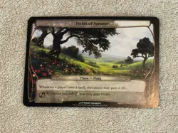 Fields of Summer Planechase 2009 Common MAGIC THE GATHERING CARD Plane Moag - Image 1